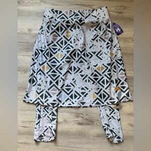 MOD athletic Geometric Patterned Skirt